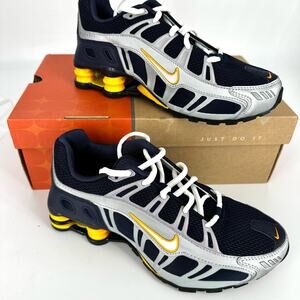 Nike Shox Turbo III youth blue silver yellow 5Y NEW with box